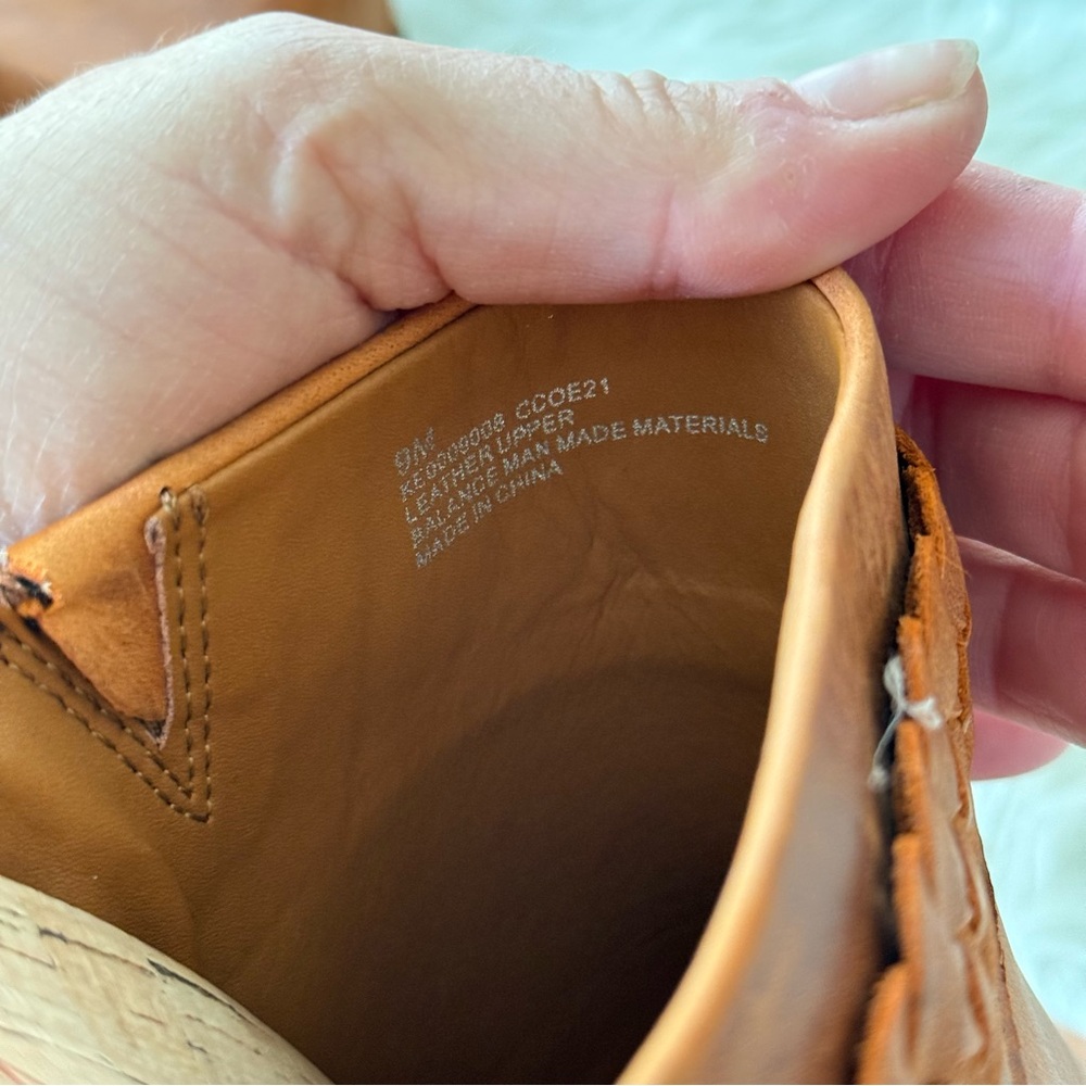 Kork Ease | Women’s TILLY Clog Orange Brown Leather Slip On Studded Clogs Mules - Picture 9 of 9